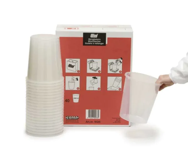 COLAD 6-litre preparation buckets - 40-piece box