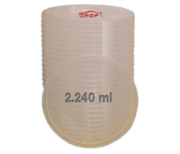 50 lids for 2240 ml cups - MCLS 2240 from FINIXA