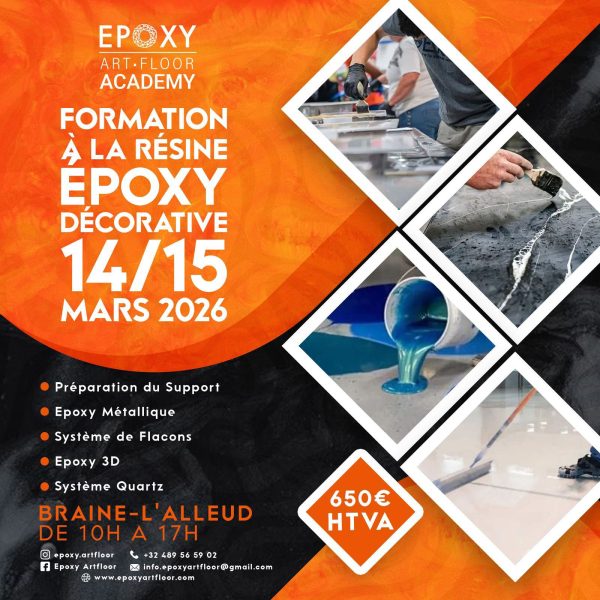 Formation Résine Époxy 14 _ 15 Mars